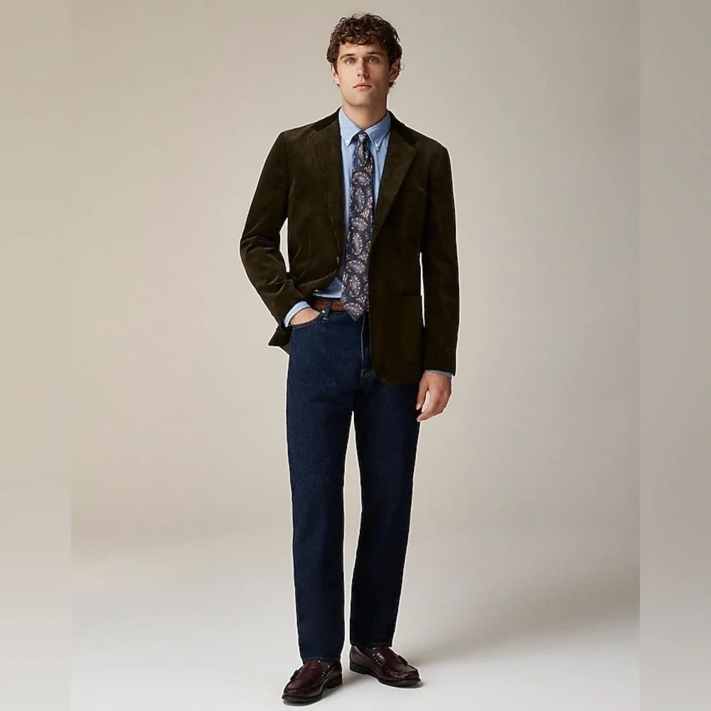 J Crew Crosby Classic-fit blazer in English cotton corduroy BZ628